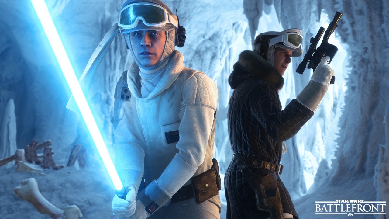 Star Wars Battlefront Luke Han Solo Tenues Hoth